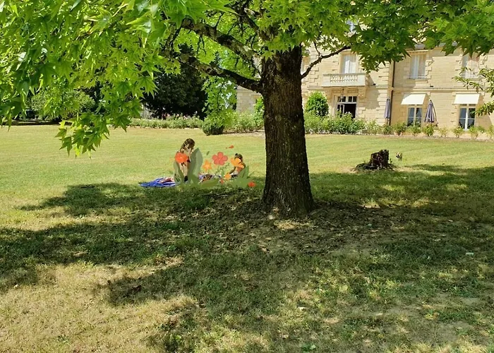 Ferienhaus Chateau La Grave Bechade *